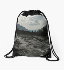 Wild river. Drawstring Bag