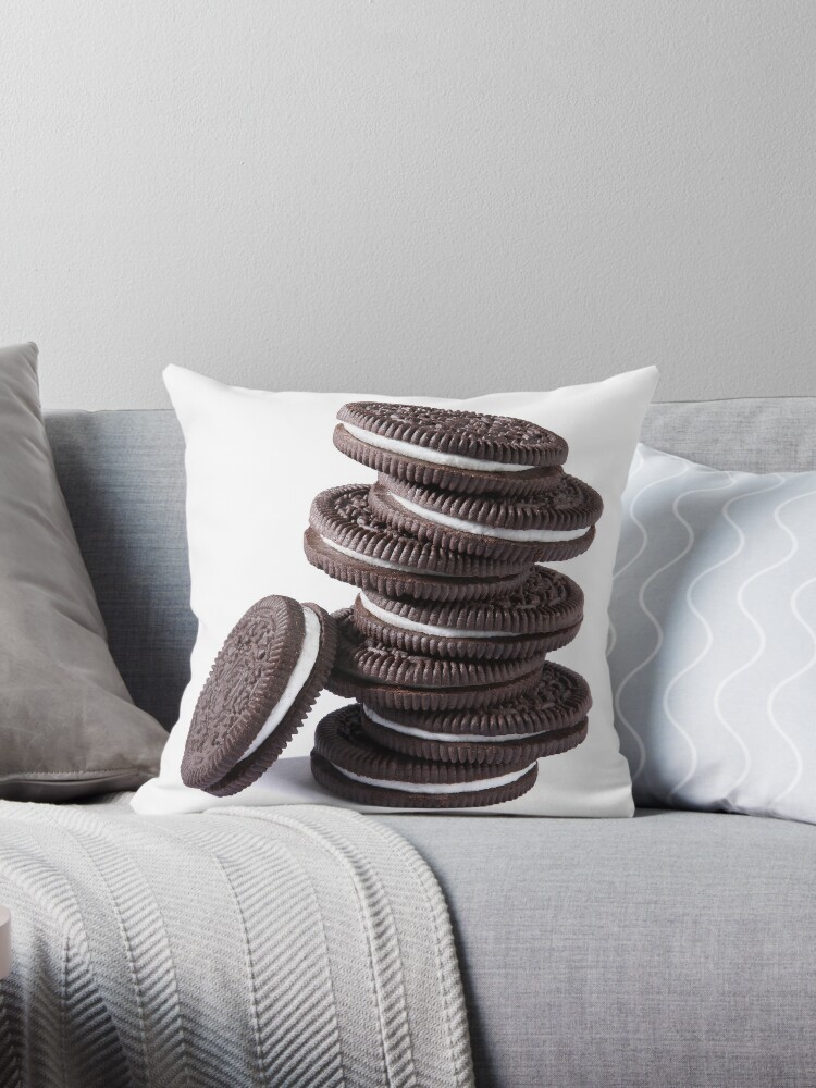 oreo plush pillow