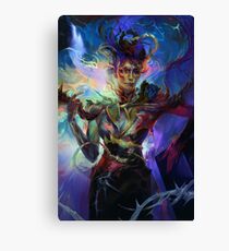 My Name on Their Lips (Delilah Copperspoon Painting) Canvas Print