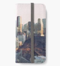 Tokyo and Tokyo Tower Oil Painting iPhone Wallet/Case/Skin