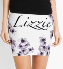 Personalised petunia pattern Mini Skirt