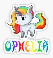 Ophelia Unicorn Sticker