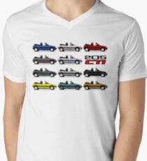 Peugeot CTi cabriolet Men's V-Neck T-Shirt