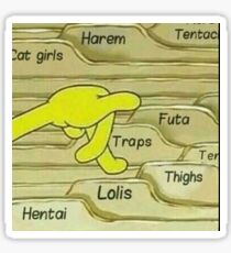 Spongebob Traps, Lolis ETC Sticker