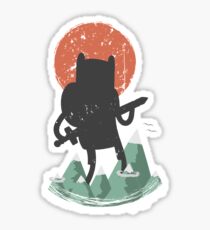 Fin The Giant Sticker