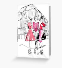 Classy Fashion Greeting Card