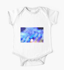 Blue Lights Blur Pattern One Piece - Short Sleeve
