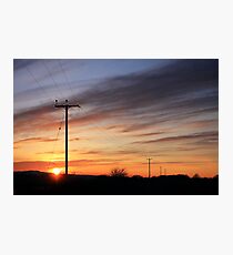 Wires. Photographic Print