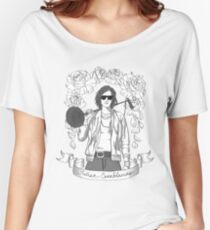 Julian Casablancas (Black & White) Women's Relaxed Fit T-Shirt