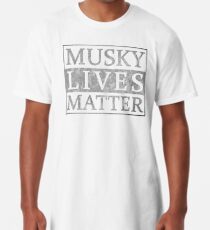 Camiseta larga Musky Lives Matter Muskie Divertida novedad de pesca