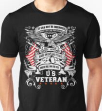 US veteran - It cannot be inherited proud American Unisex T-Shirt
