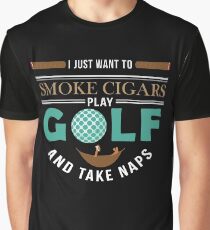 Golft Cigar Gift| Cigar Gift For Men | Cigar Gift For Him | Cigar Gift for Dad | Unique Cigar Gifts | Cigar Shirt | Birthday Cigar Gift | Cigar Lovers Graphic T-Shirt