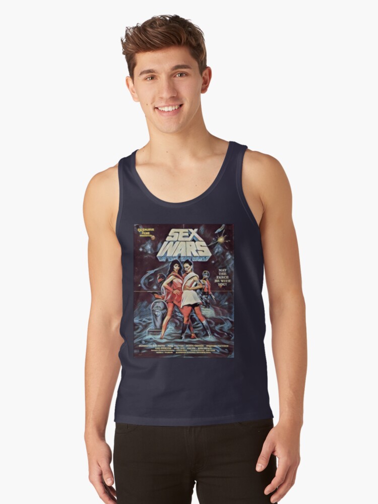 Sex Wars First Porn Parody Tank Top By