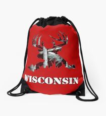 Wisconsin Outdoors Drawstring Bag