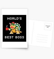 Weltweit beste Chef Postkarten