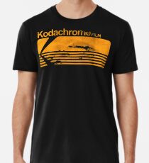 Kodachrome Vintage Film Lager Logo Männer Premium T-Shirts
