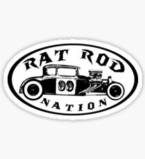 Rat Rod Nation Design Sticker