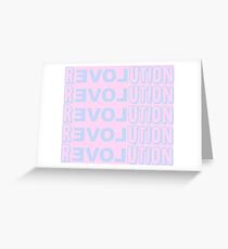 Revolution Greeting Card