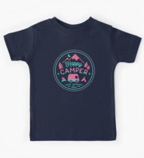 Happy Camper Soft-top Kids T-Shirt