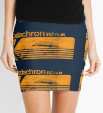 Kodachrome Film Stock logo vintage small Mini Skirt