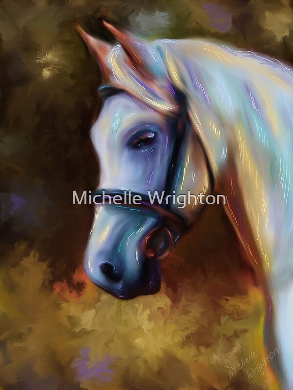 "Horse of Colour" by Michelle Wrighton Redbubble
