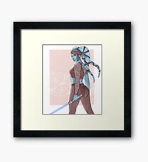Aayla Secura Framed Print