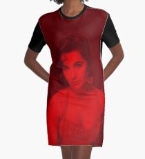 Elizabeth Taylor - Celebrity Graphic T-Shirt Dress