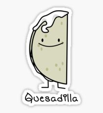 Quesadilla Mexican grilled Tortilla with Cheese Sticker