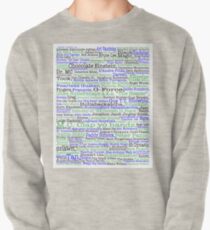 Psych tv show poster, nicknames, Burton Guster Pullover Sweatshirt