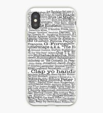 Psych tv show poster, nicknames, Burton Guster iPhone Case