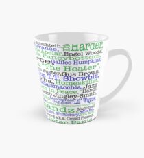 Psych tv show poster, nicknames, Burton Guster Tall Mug
