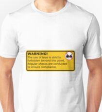 No Bras! Slim Fit T-Shirt