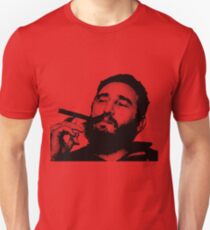 Young Fidel Castro Smoking Cigar Unisex T-Shirt