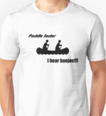 Paddle faster Unisex T-Shirt