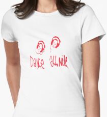 Dance all nite Women's Fitted T-Shirt