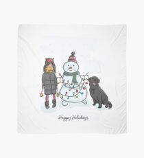 Happy Hollidays Scarf