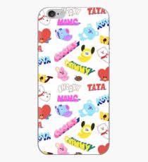 BT21 line friends mang shooky chimmy koya tata cooky rj iPhone Case
