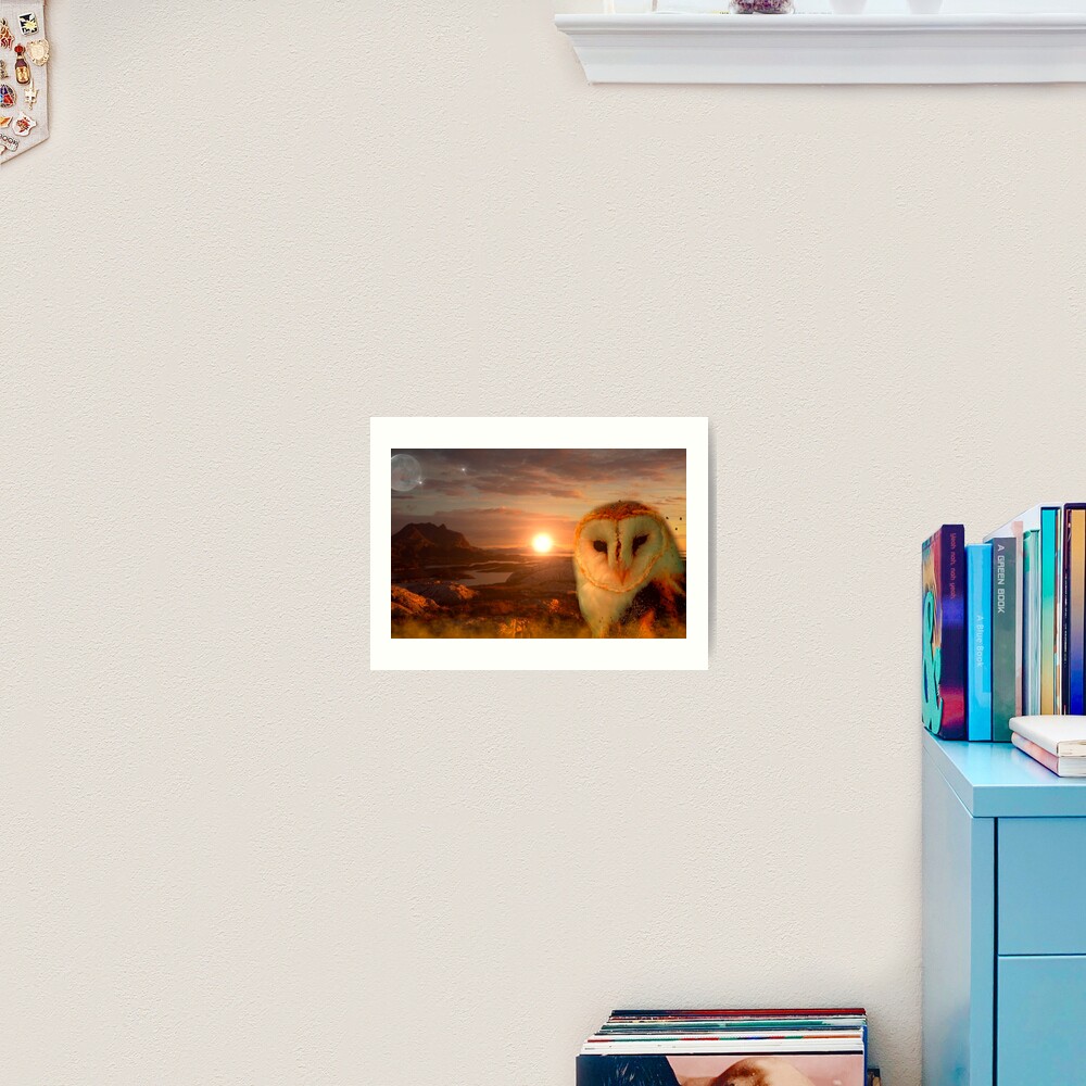 owls soul Art Print