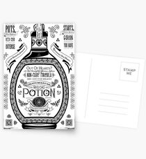 Legend of Zelda Red Potion Geek Line Artly Postcards