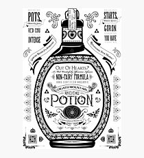 Legend of Zelda Red Potion Geek Line Artly Photographic Print