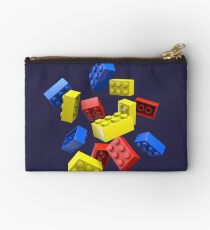 Falling Toy Bricks Studio Pouch