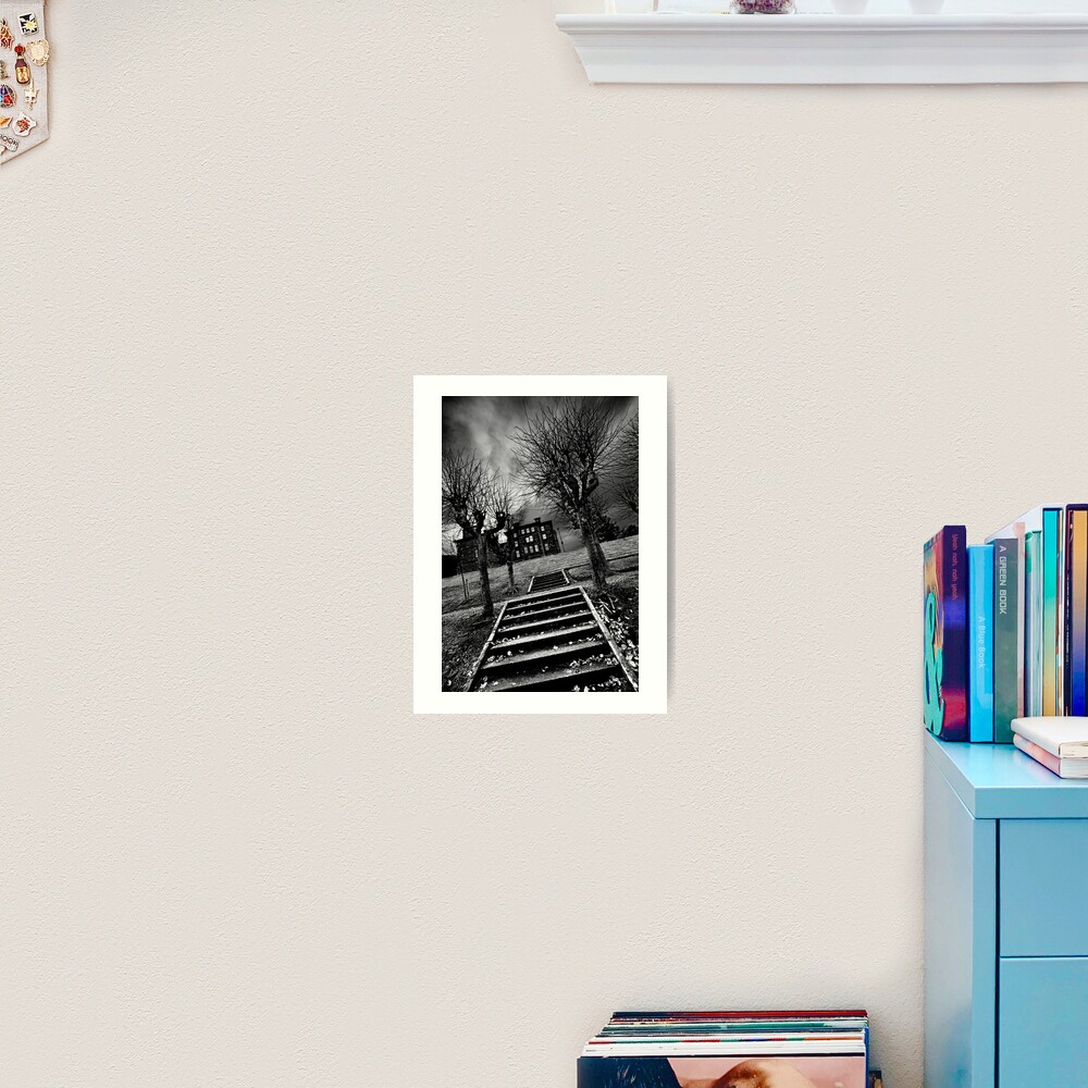 Haunted House Art Print