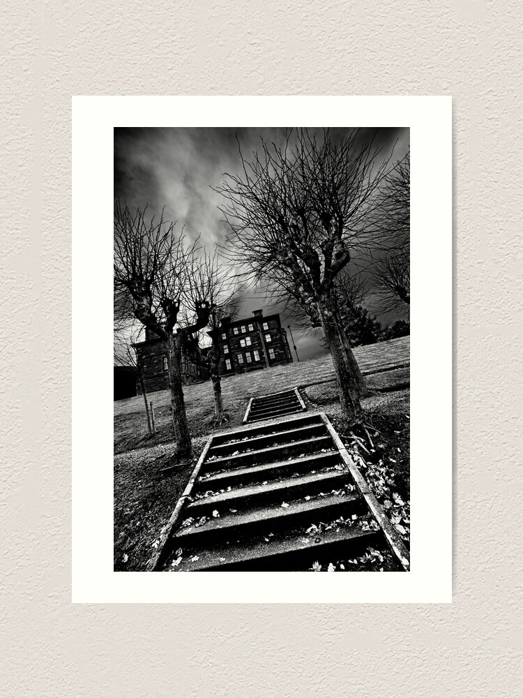Alternate view of Haunted House Art Print