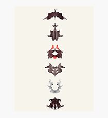 the rosrach psycho test Photographic Print