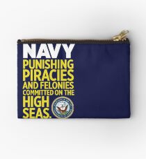 Navy Studio Pouch