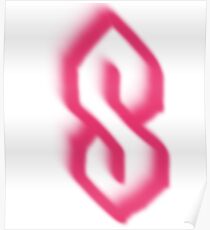 Super S Stussy logo Poster
