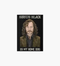 Sirius Black is My Home Dog Art Board