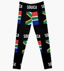 Südafrika Flagge Leggings