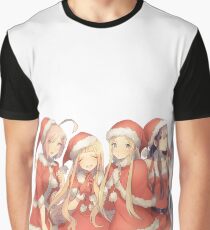 Anime Christmas Graphic T-Shirt