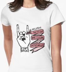 Fight Back! Women's Fitted T-Shirt